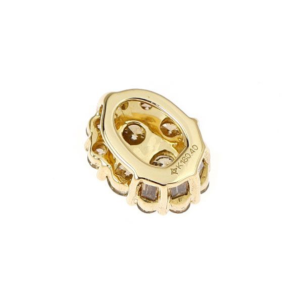 GSTV K18YG ダイヤモンド ペンダントトップ 0.40ct