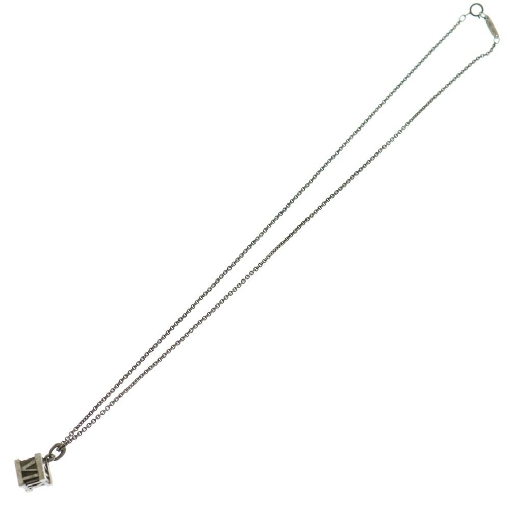 TIFFANY-Co ティファニー アトラス キューブ チェーン ネックレス ペンダントシルバー