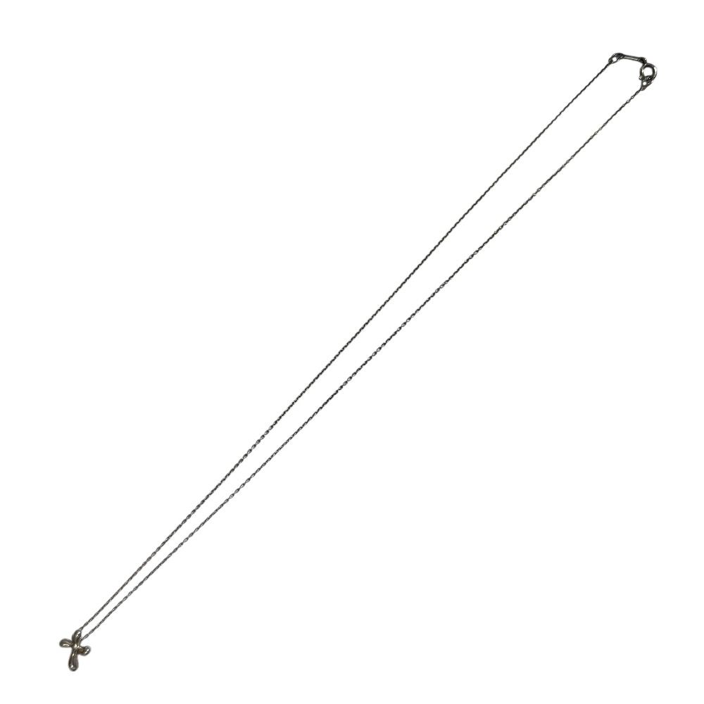 TIFFANY-Co. ティファニー エルサペレッティ スモールクロス ネックレス 925 シルバー レディース 古着