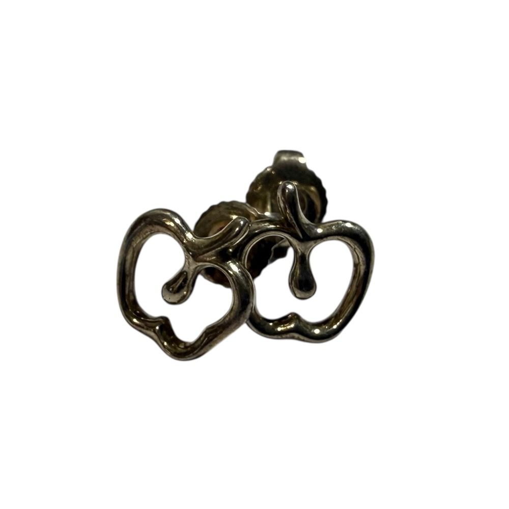 Tiffany-Co. ティファニー りんごモチーフ アップル ピアス 925 シルバー レディース 古着