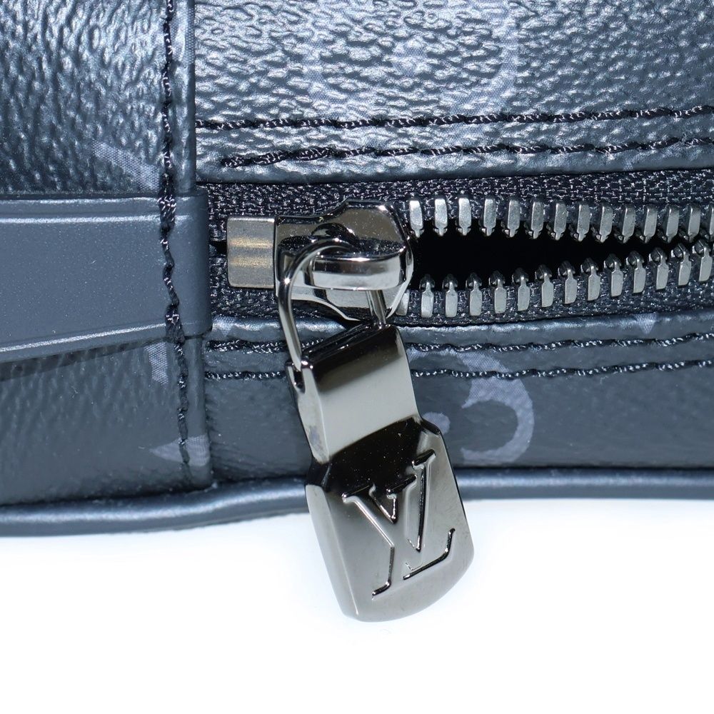 LOUIS VUITTON ルイヴィトン モノグラムエクリプス トゥルーストワレPM ポーチ ケース セカンドバッグ ブラック ブラック金具 M 43384