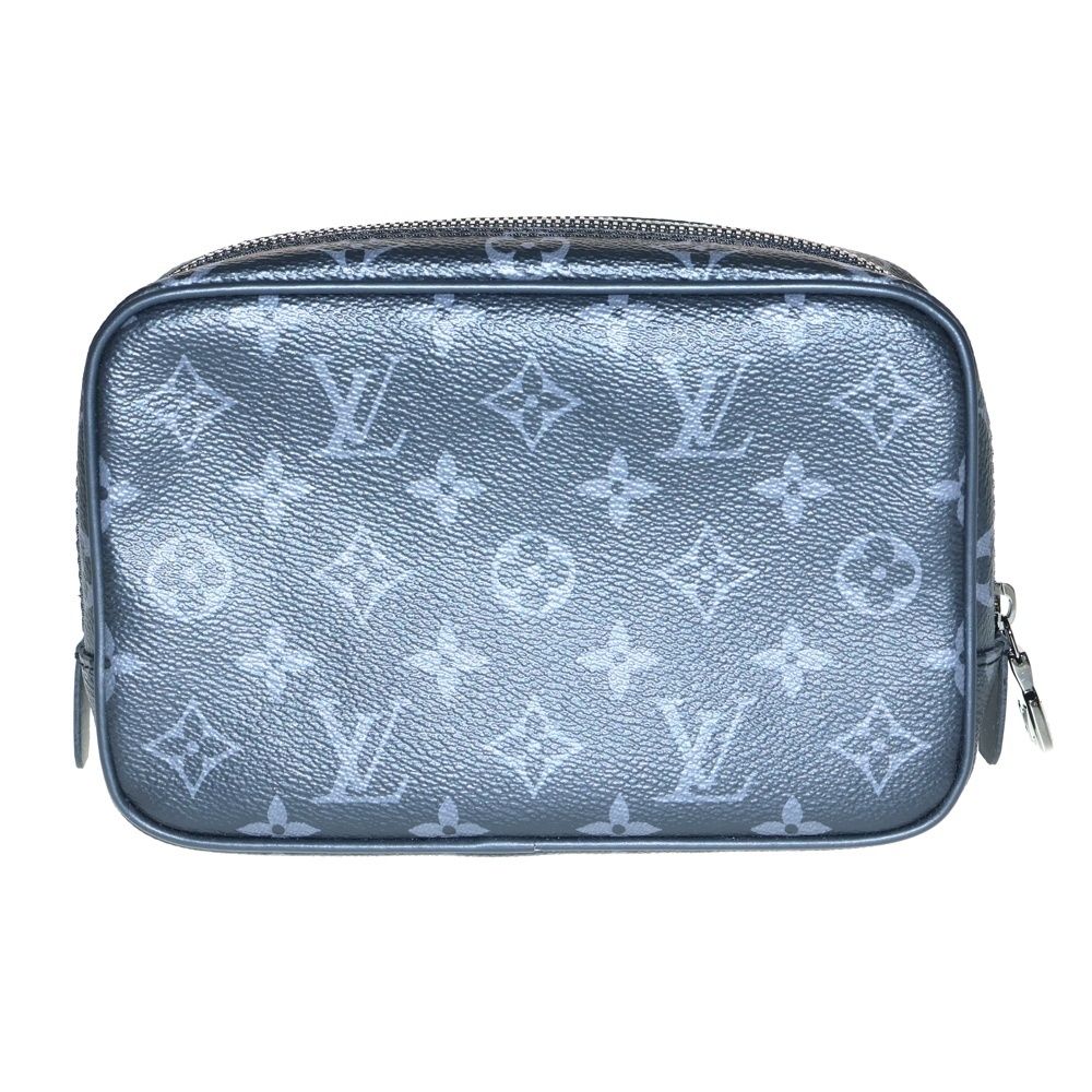 LOUIS VUITTON ルイヴィトン モノグラムエクリプス トゥルーストワレPM ポーチ ケース セカンドバッグ ブラック ブラック金具 M 43384