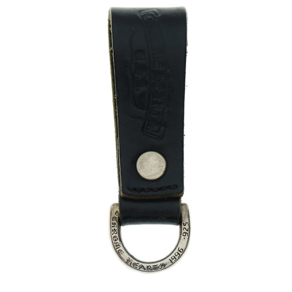 CHROME HEARTS クロムハーツ BELT LOOP D RING Dリング ハートベルトループ ブラック シルバー