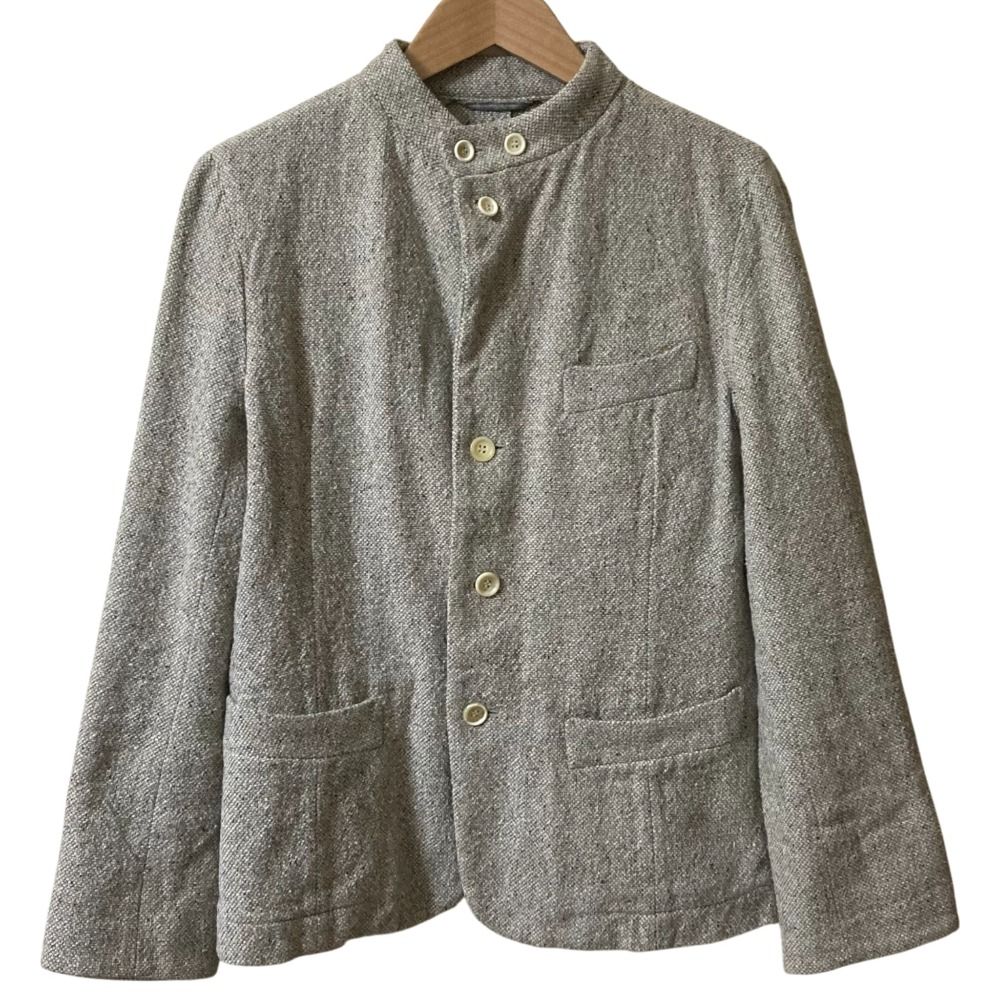 45R フォーティファイブアール マオ ツイードジャケット 7091069 サイズ3 グレー レディース 古着