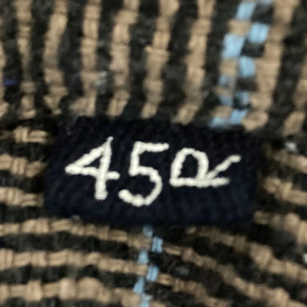 グレンチェック コットンロングスカート