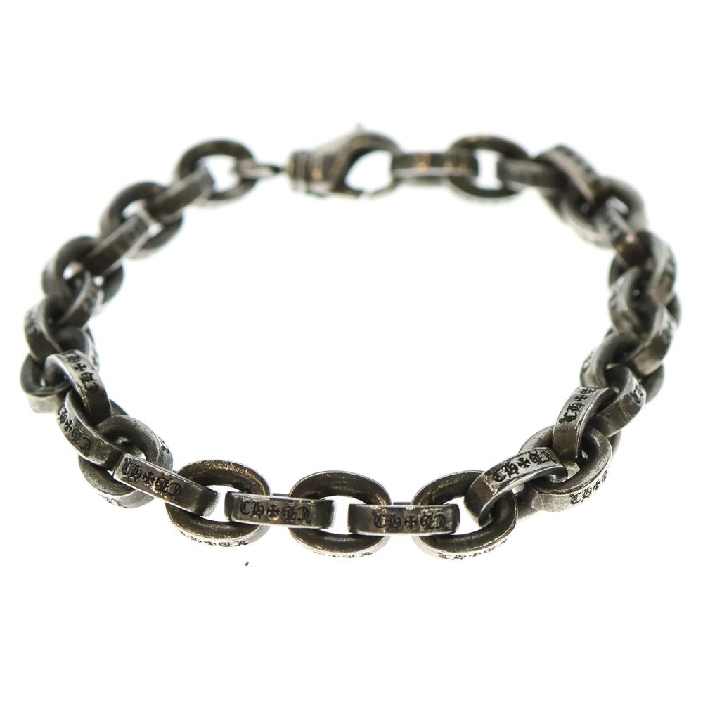 CHROME HEARTS クロムハーツ LARGE PAPER CHN ラージペーパーチェーン ブレスレット シルバー BCA170