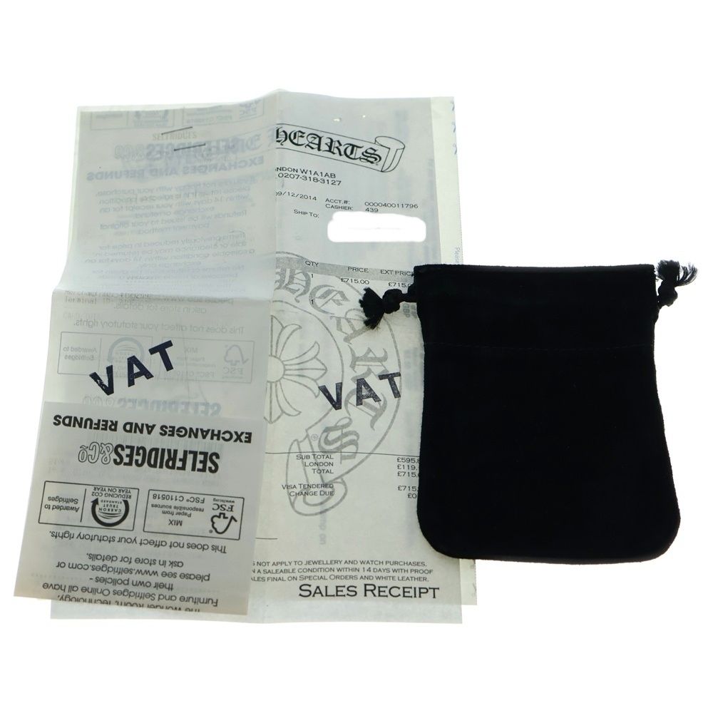 CHROME HEARTS クロムハーツ LARGE PAPER CHN ラージペーパーチェーン ブレスレット シルバー BCA170 WWW_SHINETEETH_COM