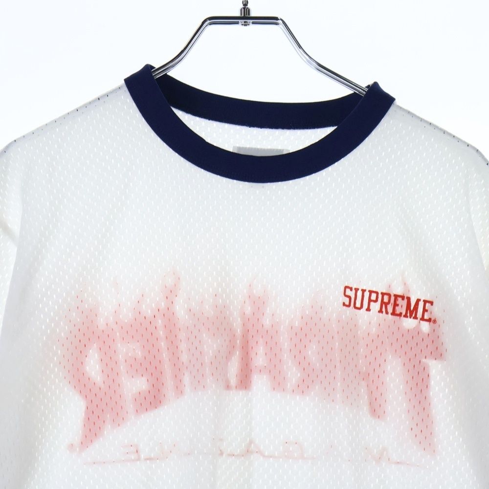 シュプリーム　supreme メッシュ　Tシャツ Supreme （シュプリーム）の「即納国内発送 Supreme MESH BASEBALL TOP