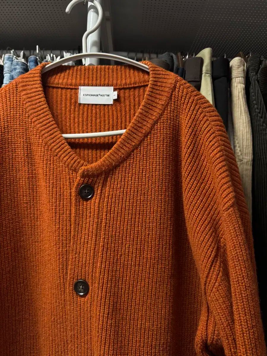 エスピオナージ ミラー ヘビーウェイト カーディガン Lサイズ
