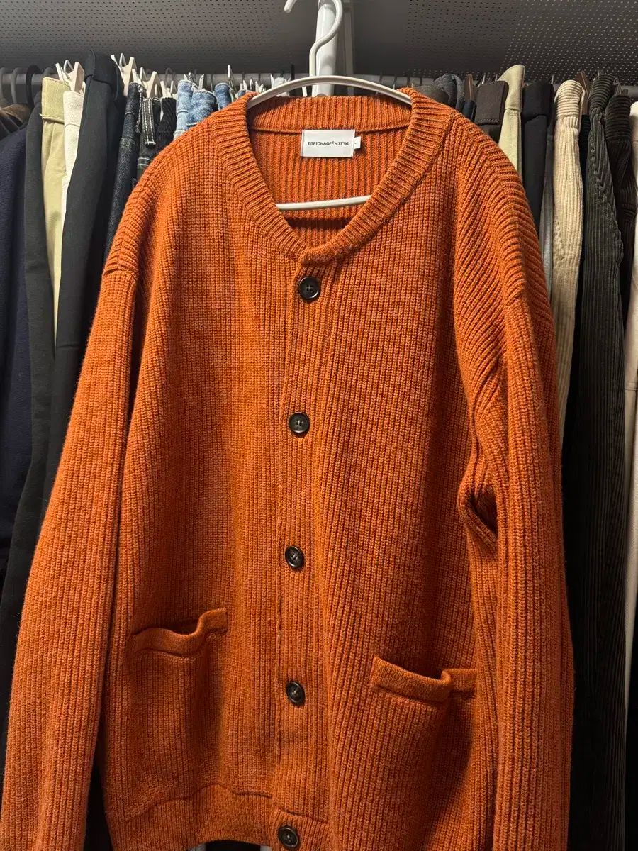 エスピオナージ ミラー ヘビーウェイト カーディガン Lサイズ