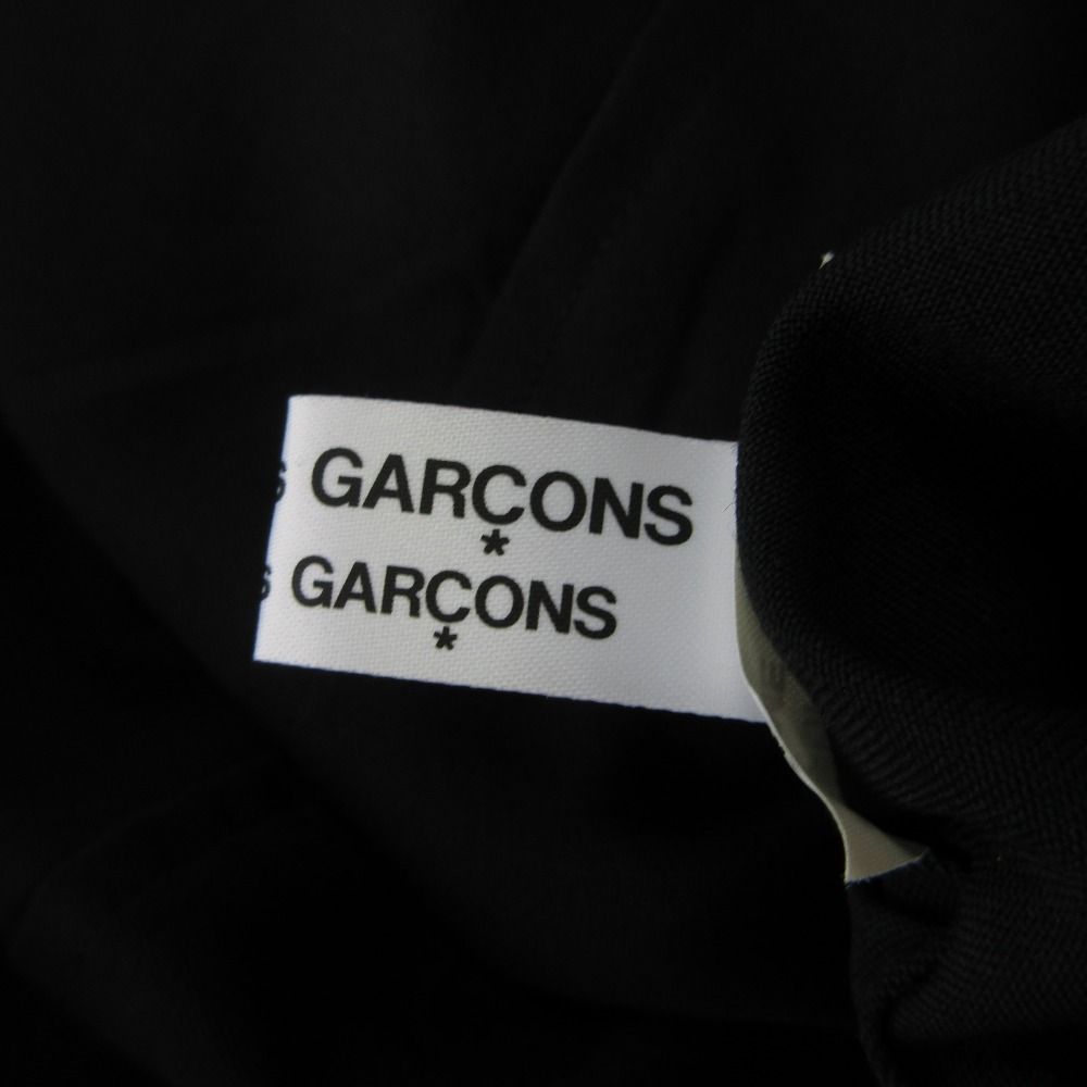 22SS COMME des GARCONS COMME des GARCONS コムコム コムデギャルソン プリーツ サルエルパンツ RI-P005 Sサイズ ブラック レディース 古着 DECORATOM_COM_BR