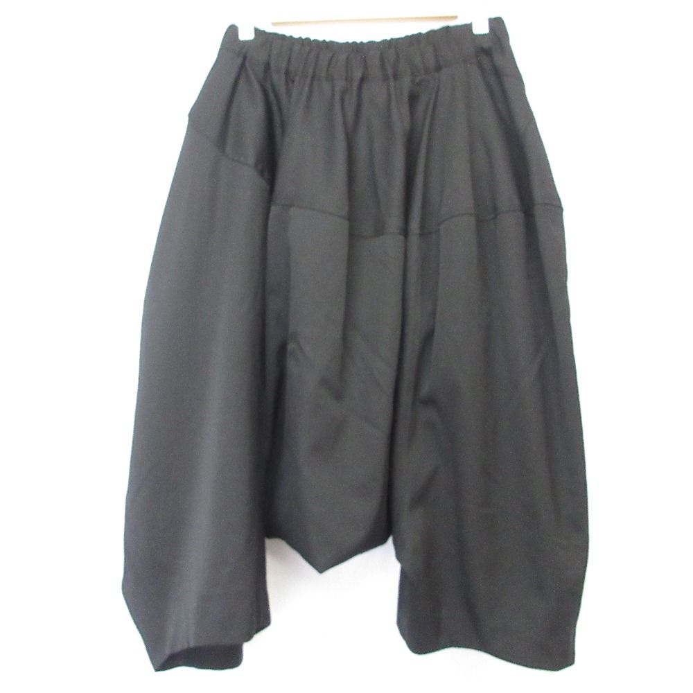 22SS COMME des GARCONS COMME des GARCONS コムコム コムデギャルソン プリーツ サルエルパンツ RI-P005 Sサイズ ブラック レディース 古着