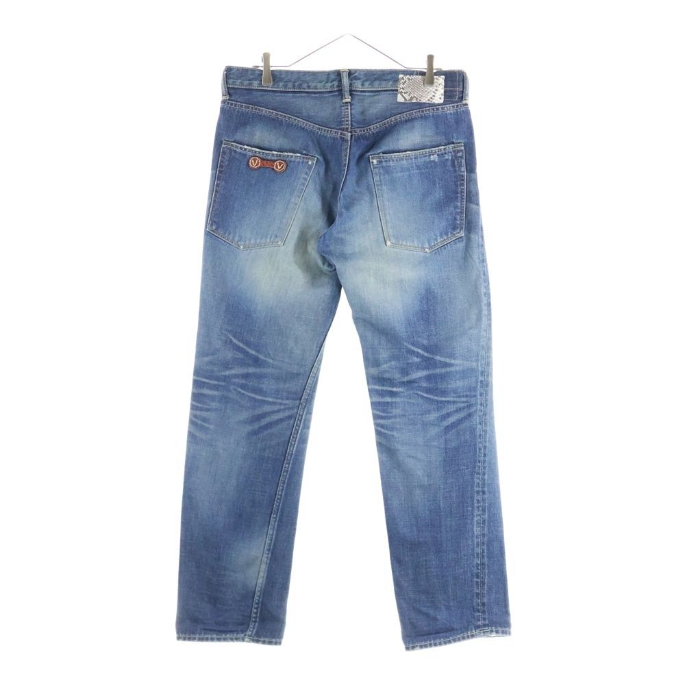 VISVIM ヴィスヴィム V Patch Denim Pants ダメージ加工 デニムパンツ インディゴ