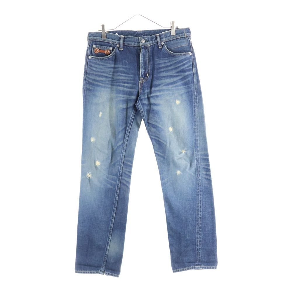VISVIM ヴィスヴィム V Patch Denim Pants ダメージ加工 デニムパンツ インディゴ