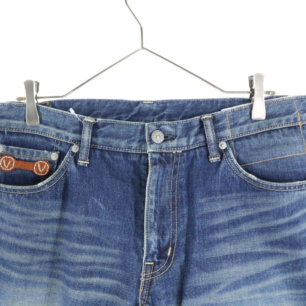 VISVIM ヴィスヴィム V Patch Denim Pants ダメージ加工 デニムパンツ インディゴ