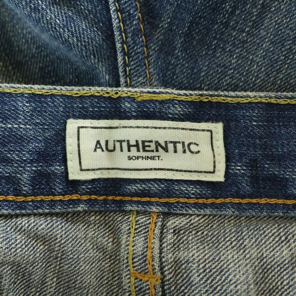  SOPH. ソフネット ダメージ加工 デニムパンツ インディゴ SOPH-110131 デニム ジーンズ パンツ