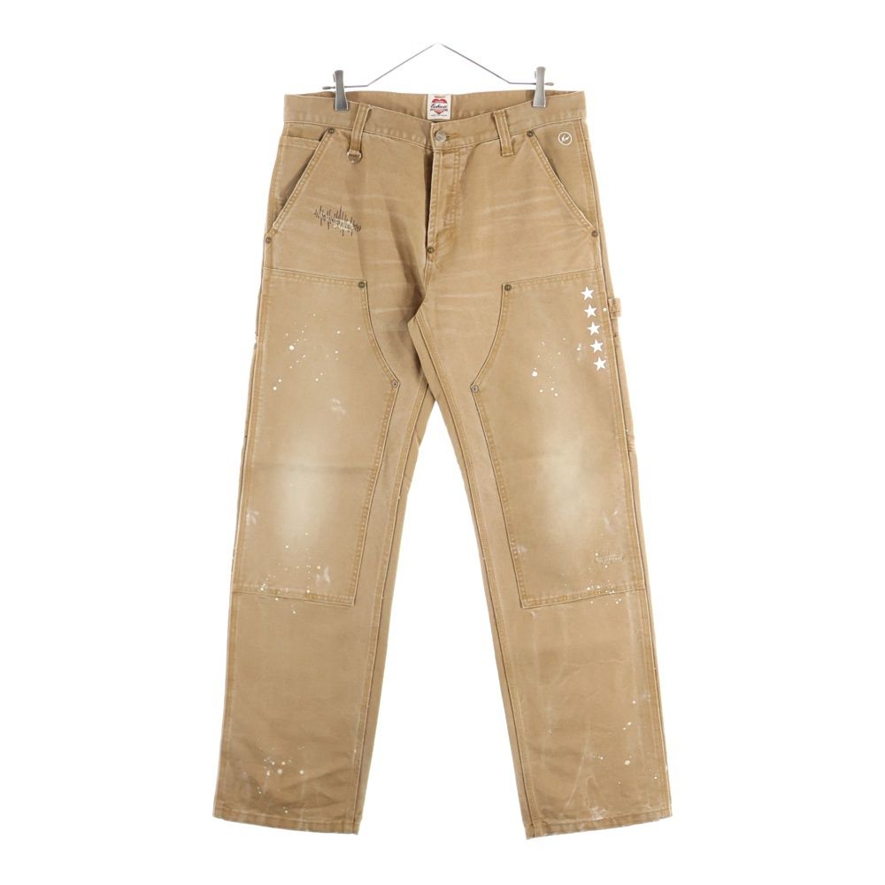UNIFORM EXPERIMENT ユニフォームエクスペリメント ×Fragment design Carhartt Doublknee Painter Pants フラグメントデザイン ダブルニー ペインターパンツ ブラウン