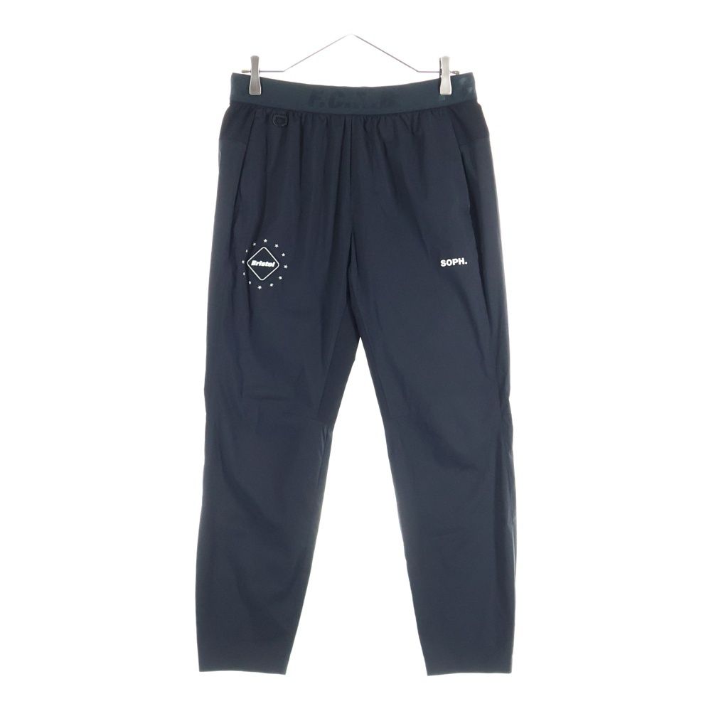 F C R B Real Bristol FCRB エフシーアールビー エフシー ルブリストル 22 SS STRETCH EASY TAPERED PANTS ロゴ イージーナイロンパンツ ネイビー 222030