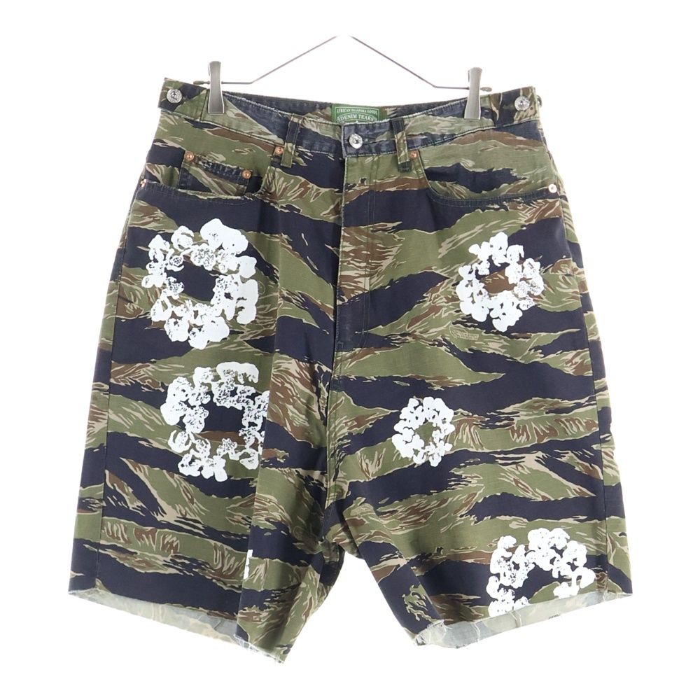 DENIM TEARS デニムティアーズ Tiger Camo Camo Cw Short カモフラージュ 迷彩 ハーフパンツ ショーツ カーキ