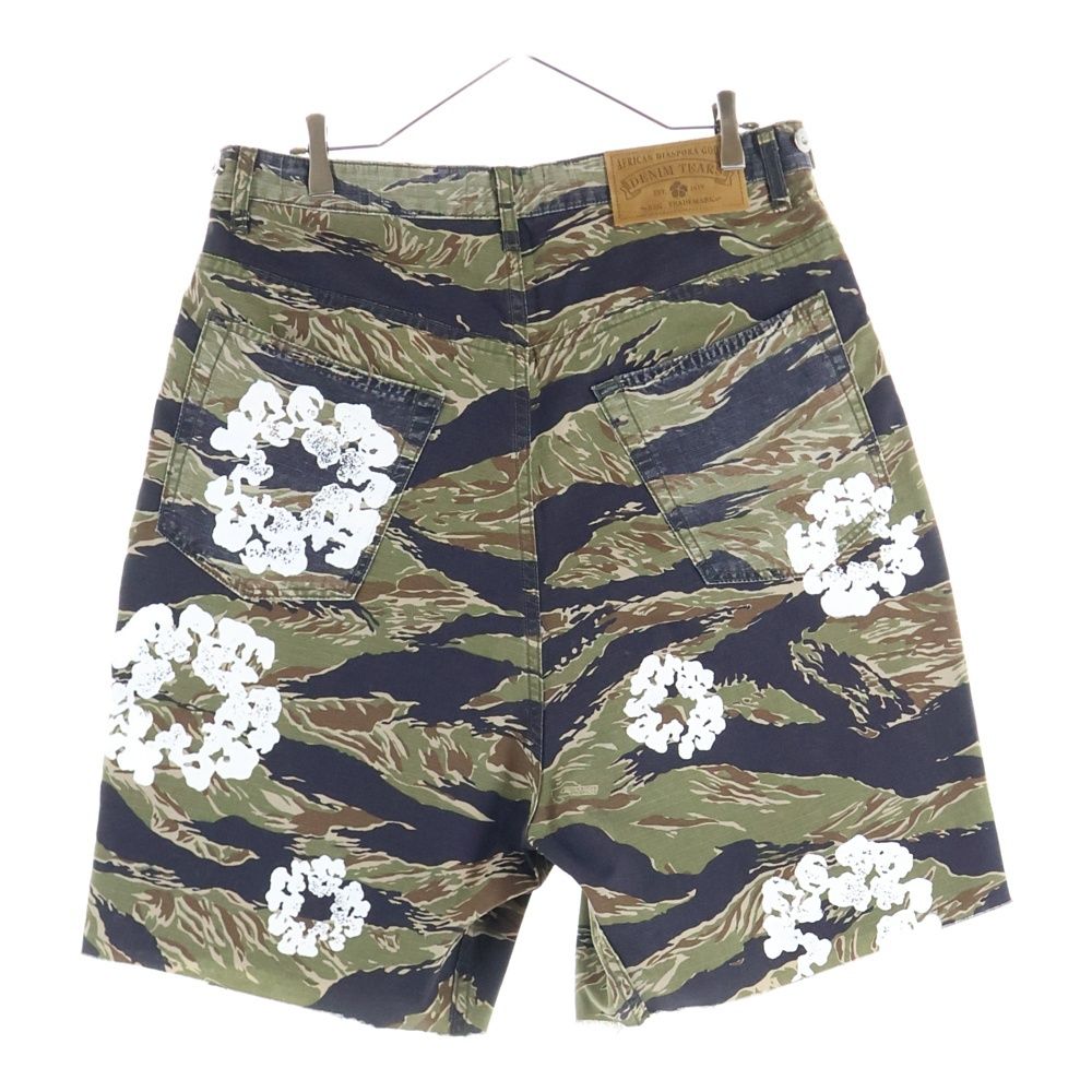 DENIM TEARS デニムティアーズ Tiger Camo Cw Short カモフラージュ 迷彩 ハーフパンツ ショーツ カーキ