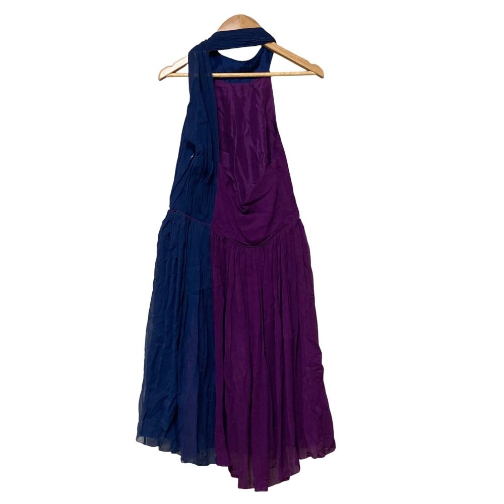 未使用 VIVIENNE TAM ヴィヴィアンタム シルク100％ バイカラー