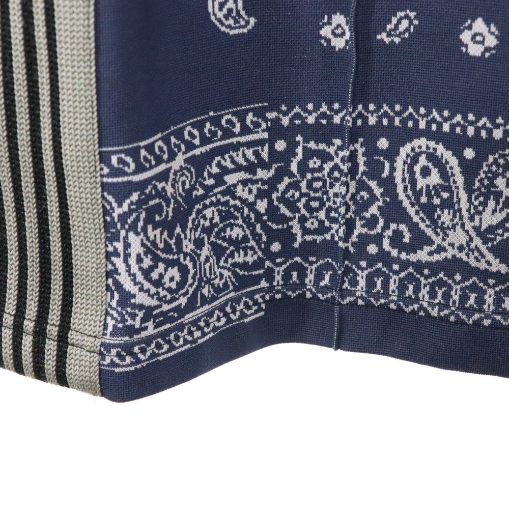  Needles ニードルス ×Miyagi Hidetaka Boot-Cut Track Pant ミヤギヒデタカ ブーツカットトラックパンツ ペイズリー総柄サイドラインジャージーフ パンツ LQ 539 マルチ チノパン パンツ