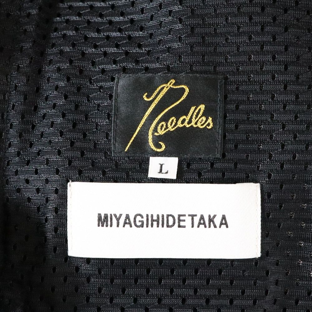 ブーツカットトラックパンツ ペイズリー総柄サイドラインジャージーフ