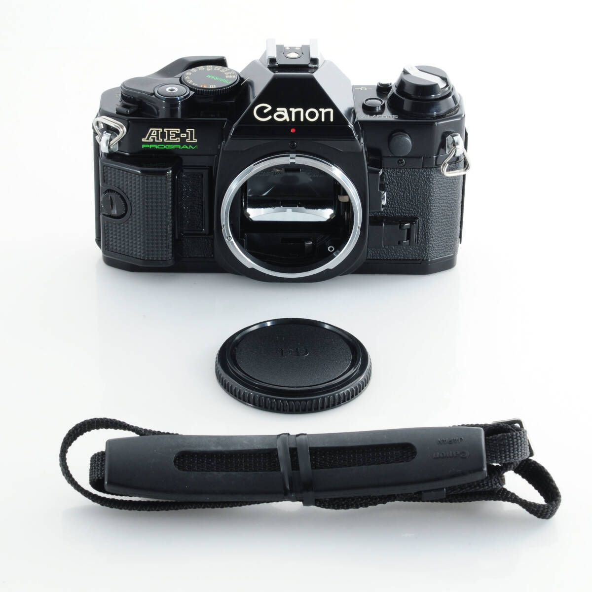 キヤノン Canon AE 1 PROGRAM フィルムカメラ ストラップ付き M 632 a