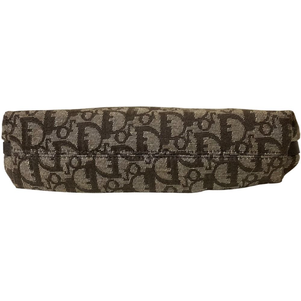 Christian Dior クリスチャンディオール トロッター ポーチ ブラウン レディース 古着 DECORATOM_COM_BR