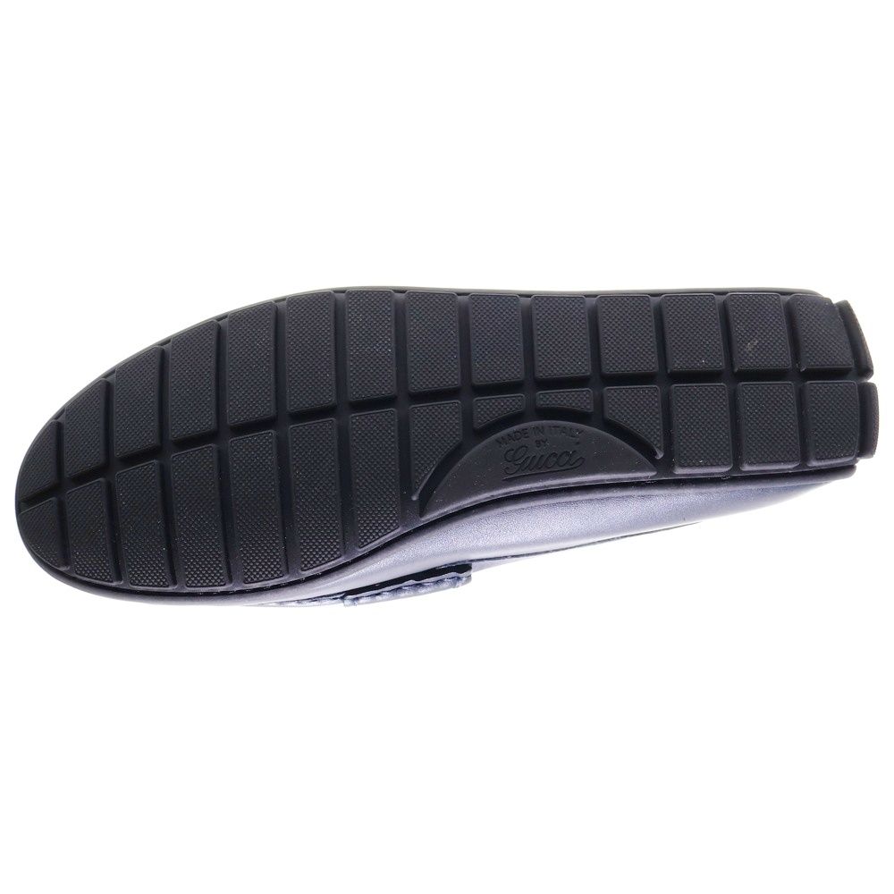 GUCCI (グッチ) マイクログッチシマ エンボスレザー ローカット