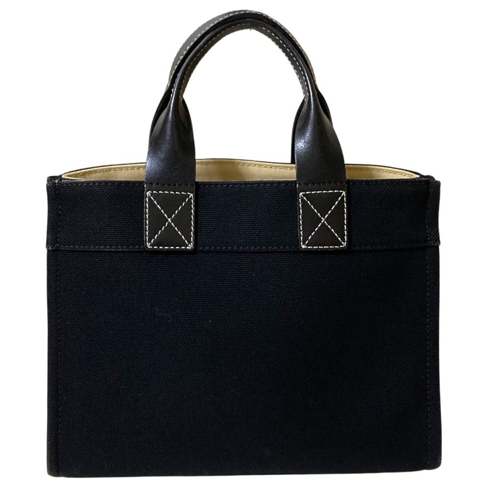 【美品】BURBERRY BLUE LABEL バーバリートートバッグ ブラック バーバリーブルーレーベル(BURBERRY BLUE LABEL)|BURBERRY トート