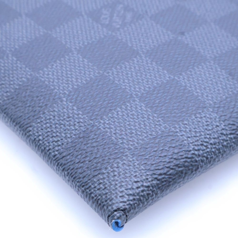 LOUIS VUITTON (ルイヴィトン) トリプルポーチ ダミエ グラフィット  