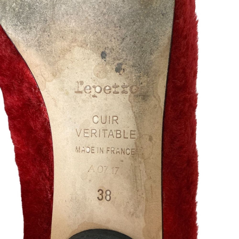 ボア バレエシューズ