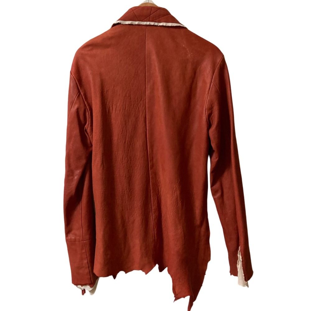 bajraバジュラ レザー切替グランジ ラバーコーティングコート サイズ3