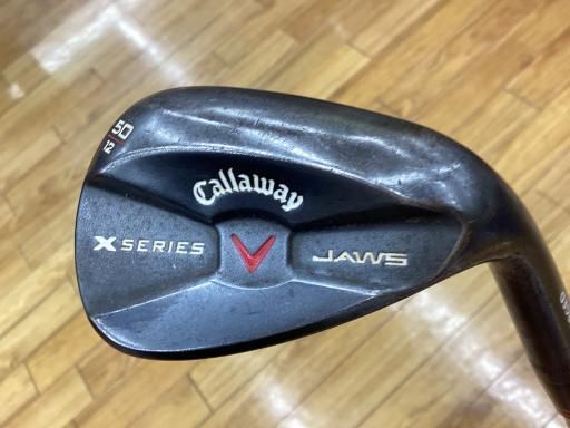 中古】 キャロウェイ X SERIES JAWS ブラック・ビンテージ 50°/12