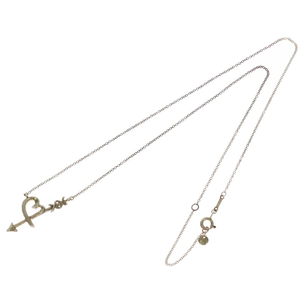 TIFFANY - Co. ティファニー ハート アロー パロマ ピカソ ペンダント チェーン ネックレス シルバー