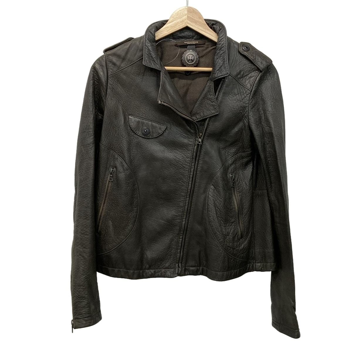 SANTACROCE(サンタクローチェ) ライダースジャケット レディース美品