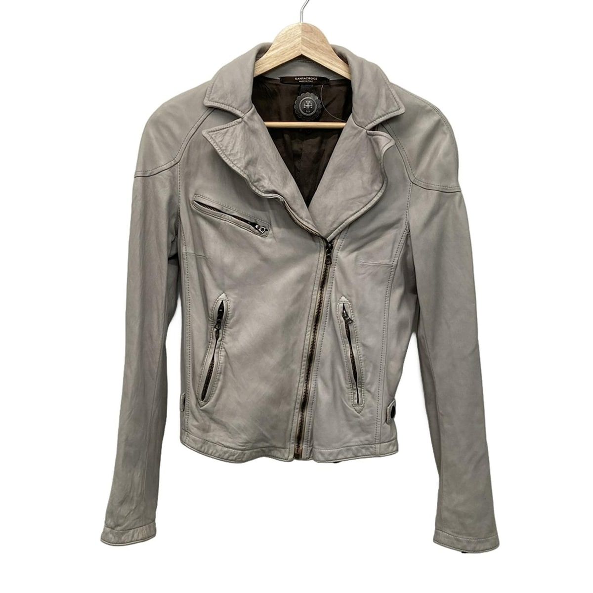 SANTACROCE(サンタクローチェ) ライダースジャケット レディース