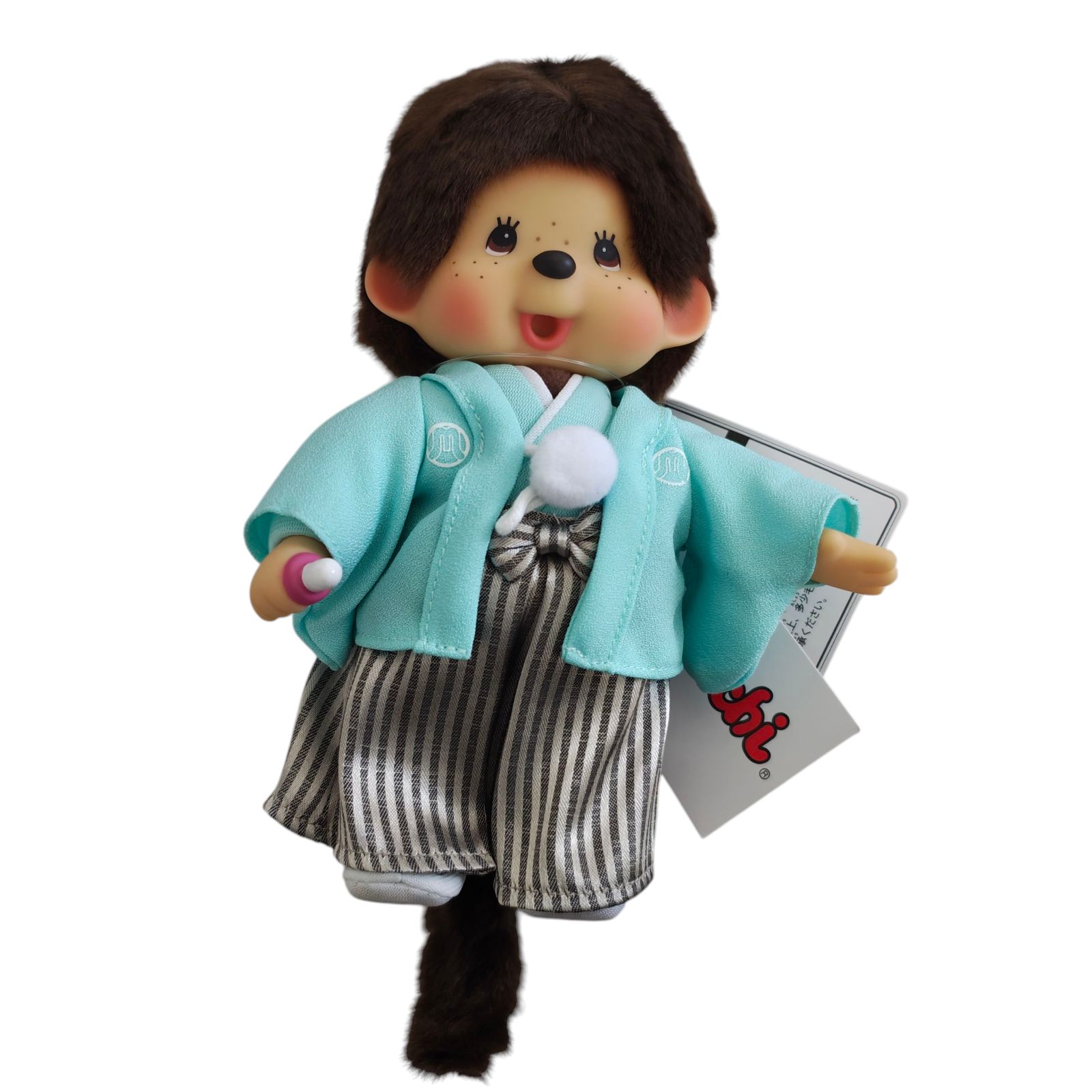 WJ74 モンチッチ ぬいぐるみ 男の子 S 紋付袴 高さ約20cm 256327