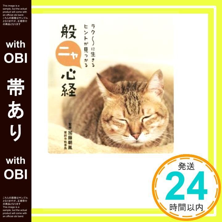帯あり ラク に生きるヒントが見つかる 般ニャ心経 単行本 Dec 26 2014 加藤 朝胤 リベラル社 菅原 こころ 文 _08
