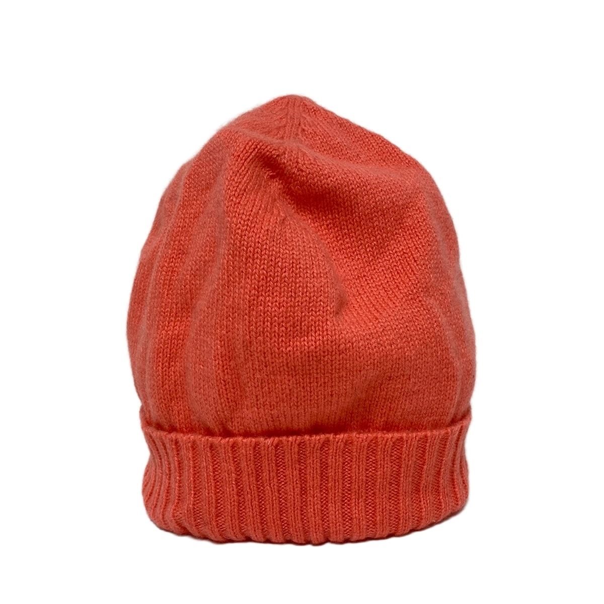 MALO マーロ ニット帽 - ピンク カシミヤ