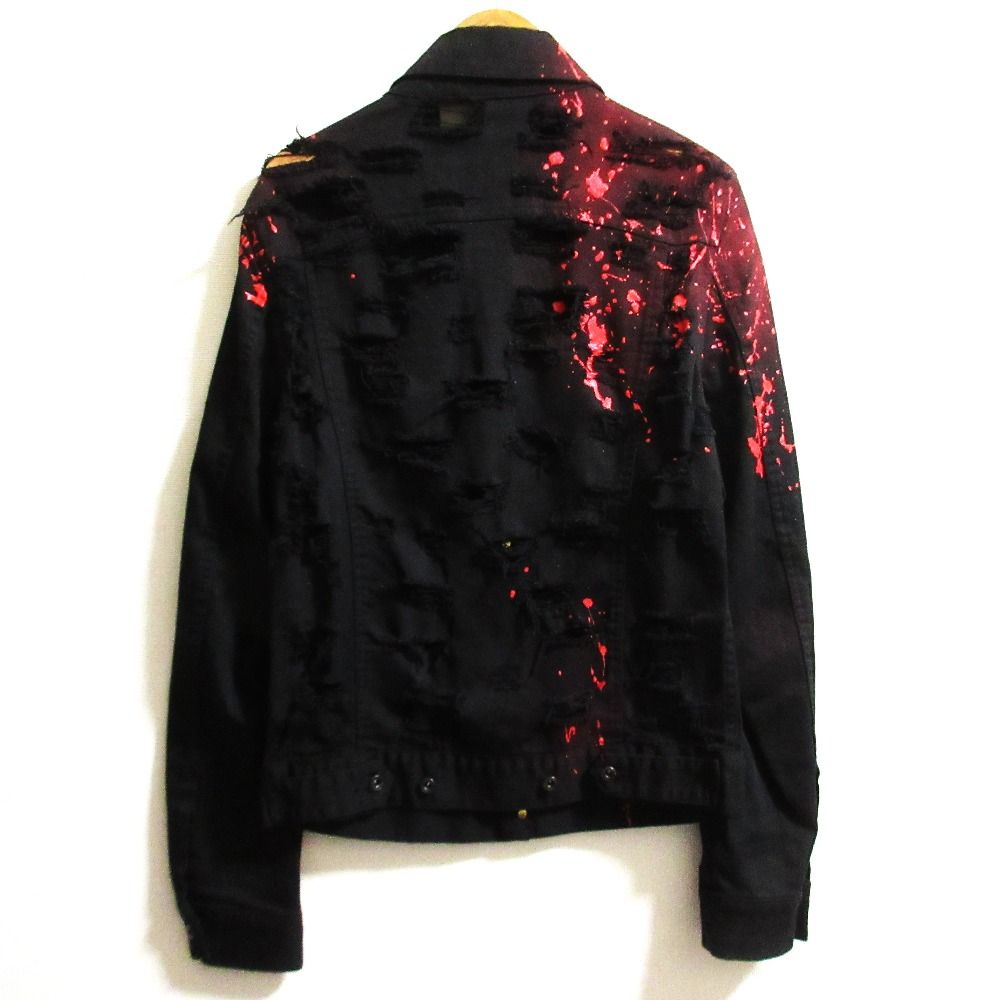 美品 CHRISTIAN DADA クリスチャンダダ クラッシュペイント デニム