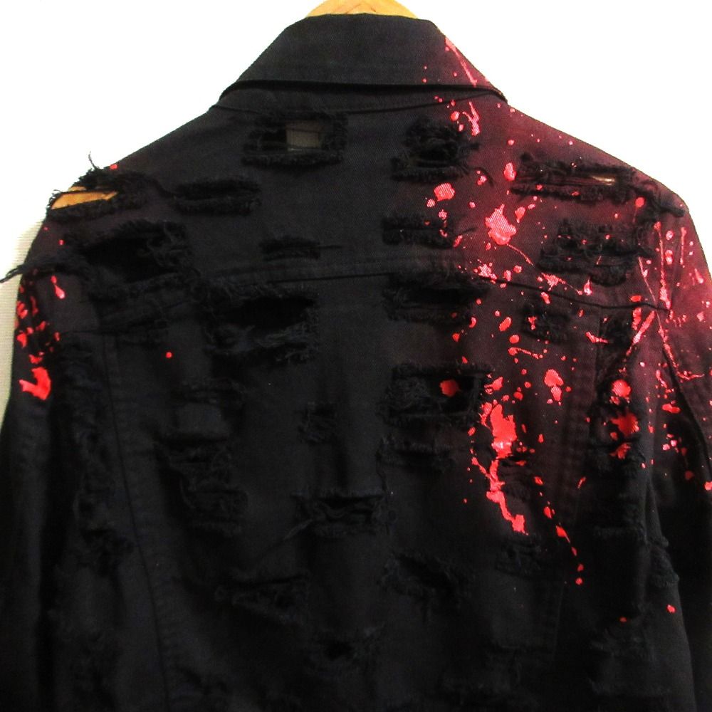 美品 CHRISTIAN DADA クリスチャンダダ クラッシュペイント デニム