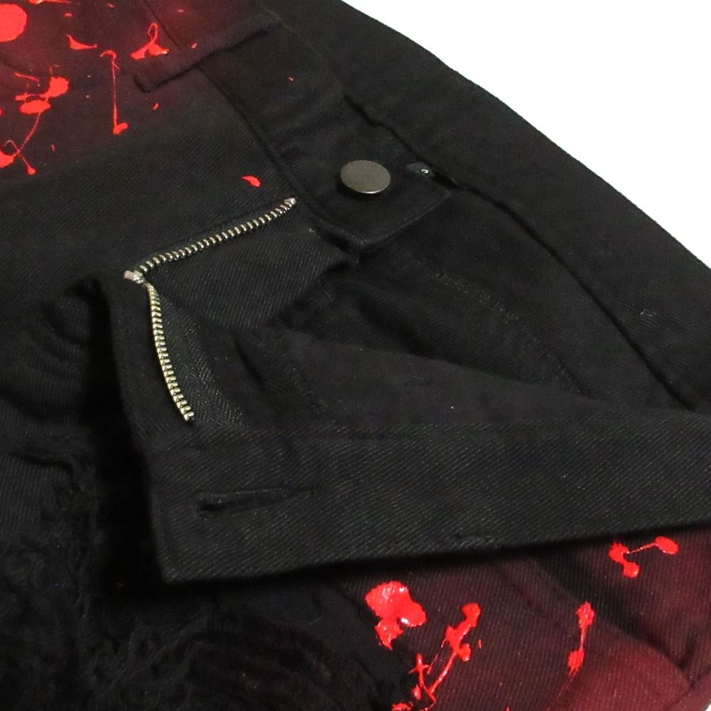 美品 CHRISTIAN DADA クリスチャンダダ クラッシュペイント デニム