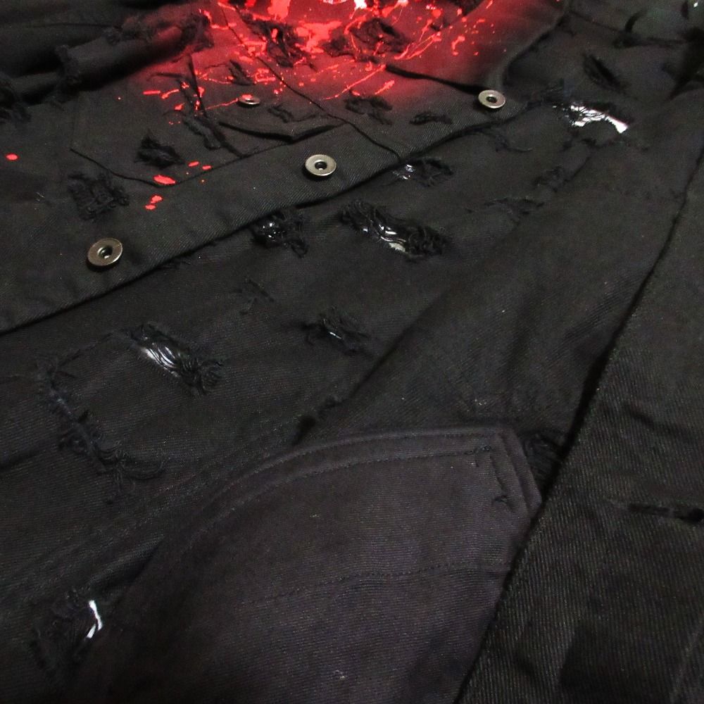 美品 CHRISTIAN DADA クリスチャンダダ クラッシュペイント デニム