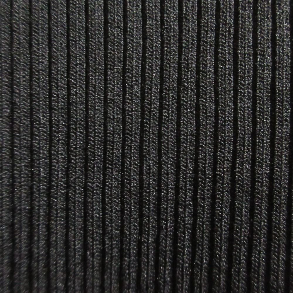 25SS GRACE CONTINENTAL グレースコンチネンタル テープ刺繍ニットワンピース 0125133201 サイズ36 ブラック レディース 古着