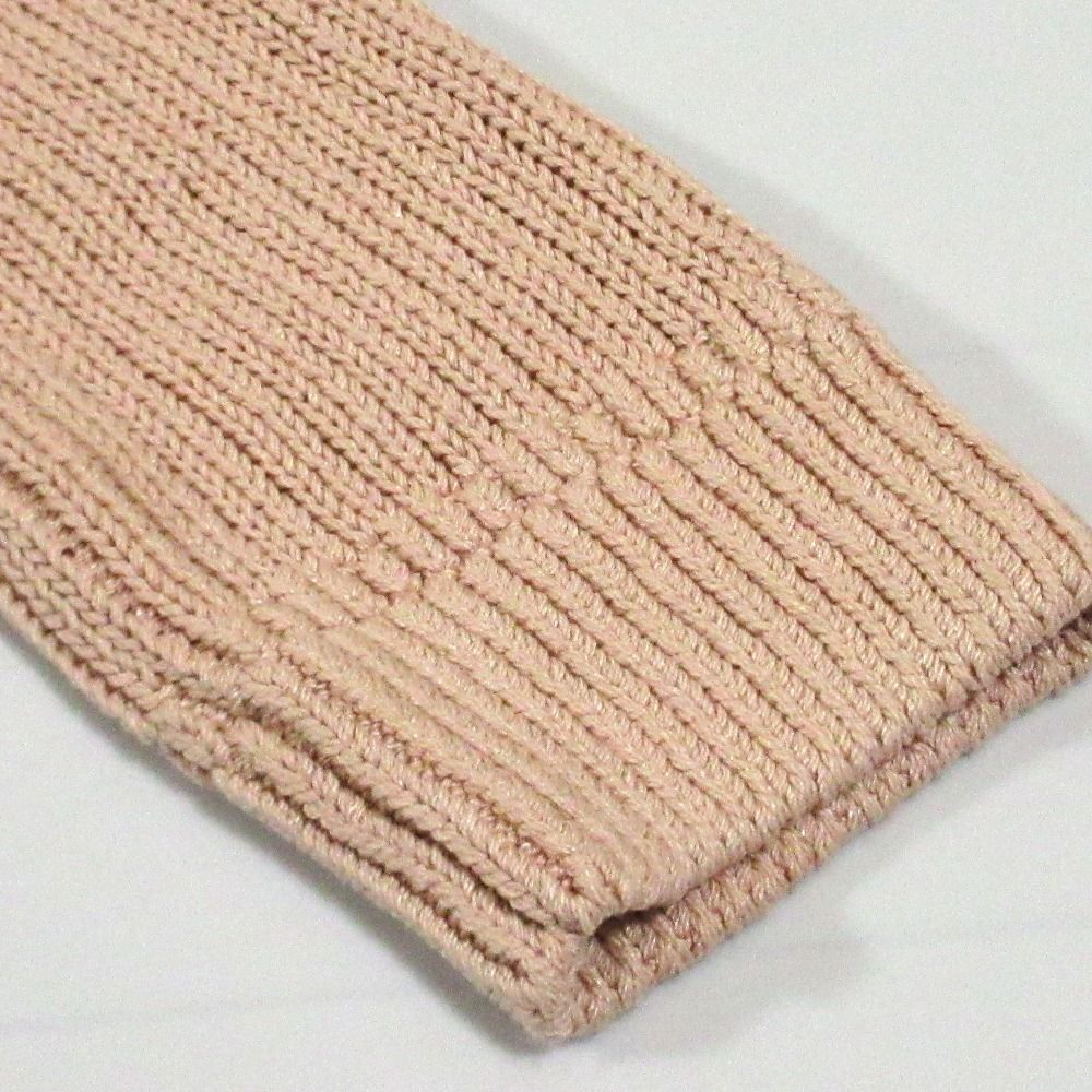 美品 FOXEY フォクシー Hammock コットンシルクニットトップス 42710  