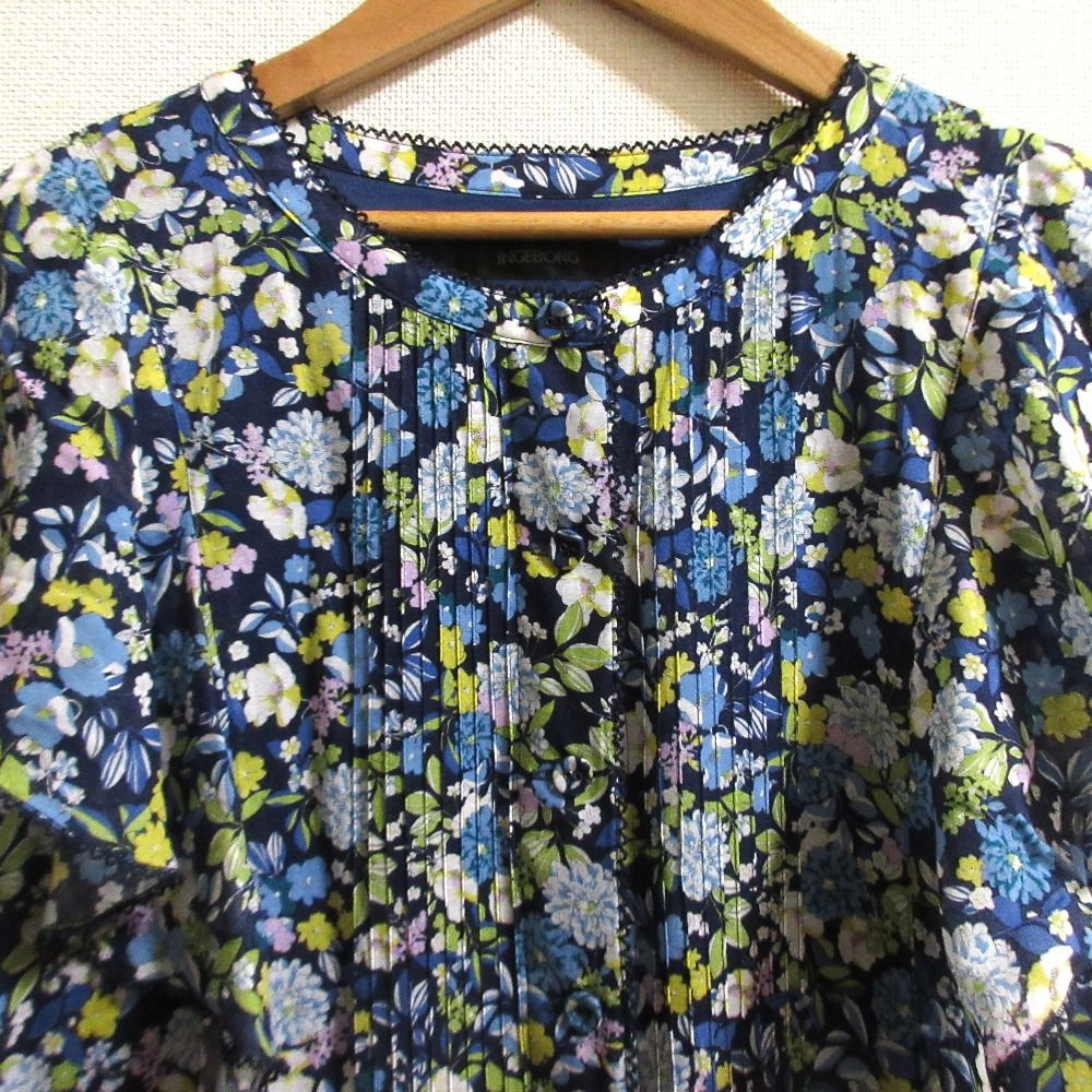 フリルスリーブロングワンピース