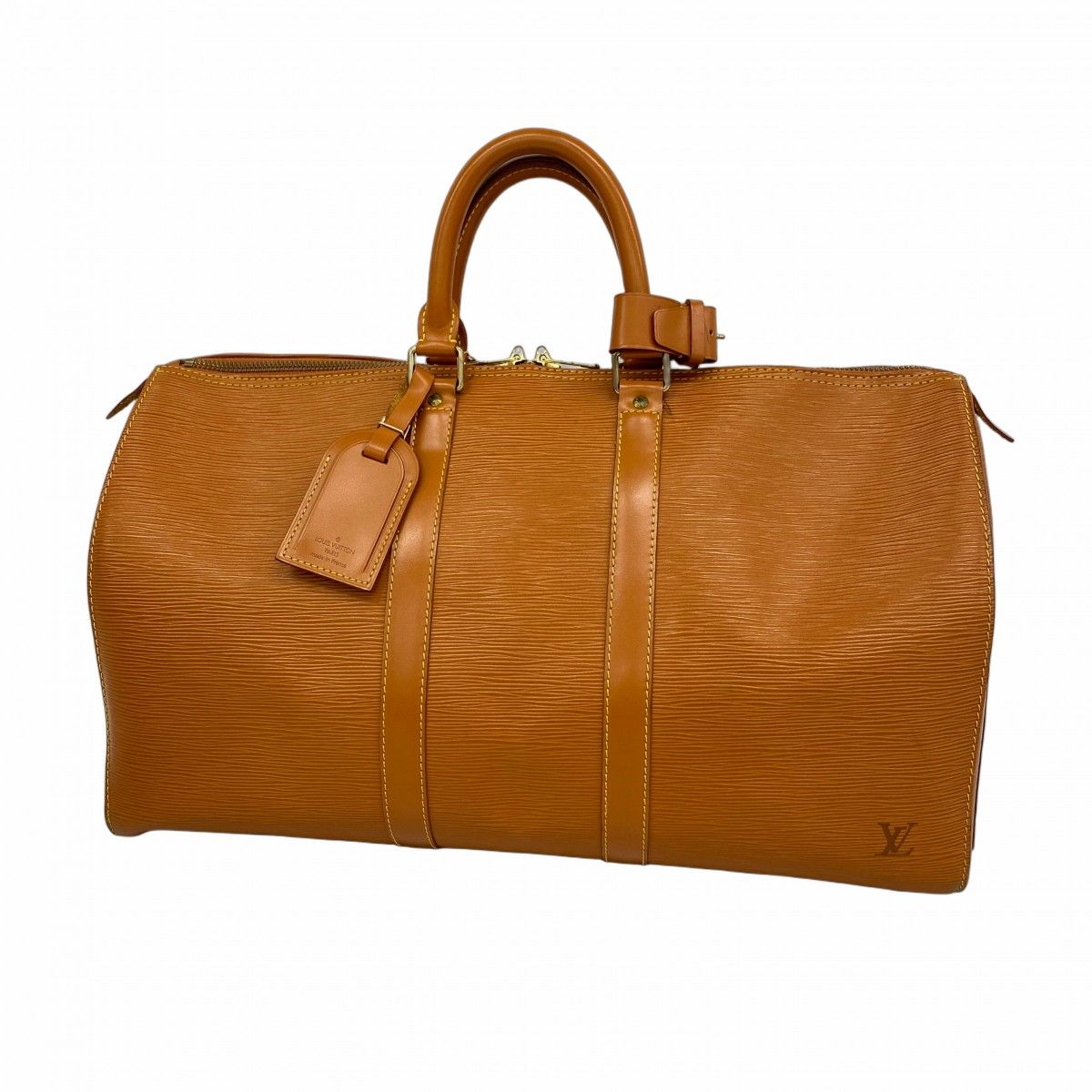 5me6071 ルイヴィトン ボストンバッグ キーポル45 M42978 ジパングゴールド レディース