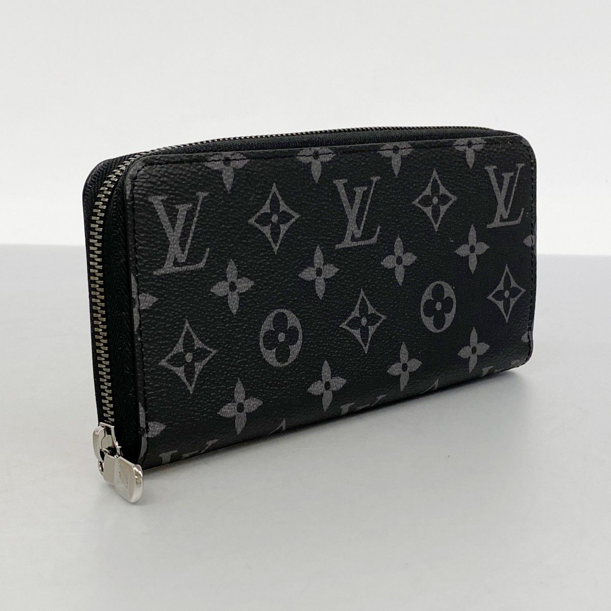 5 me 6079 ルイヴィトン 長財布 モノグラム エクリプス ジッピーウォレットホリゾンタル M 11611 ブラック メンズ